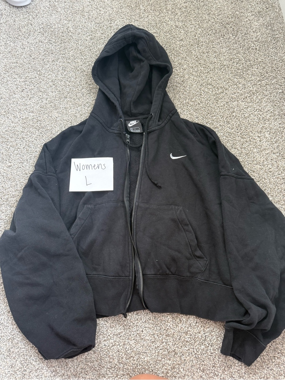 Nike Black Women's Zip Hoodie Jacket